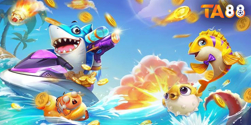 Bắn cá TA88 là trò chơi mô phỏng đại dương sinh động, nơi người chơi dùng súng tiêu diệt cá để tích điểm và đổi thưởng