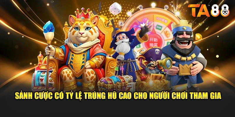 Sảnh Nổ Hũ PG Điện Tử tại TA88 đem đến đa dạng hình thức cược