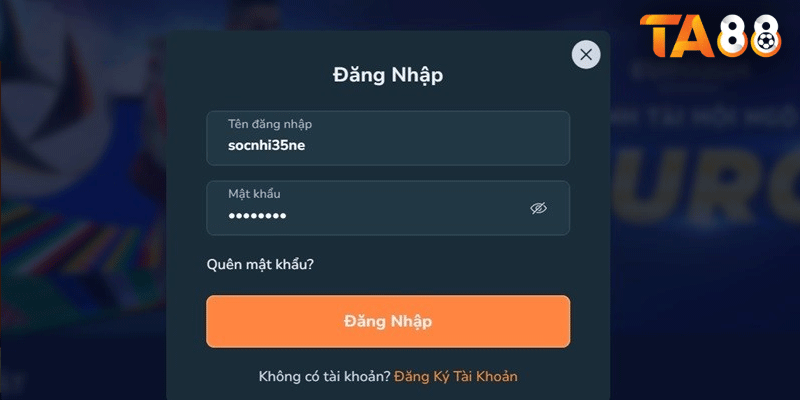 Cách đăng nhập TA88